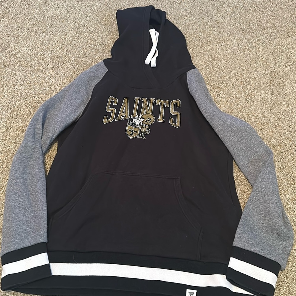 New Orleans Saints hoodie.